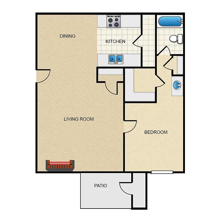 Floor plan A1