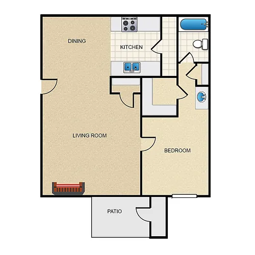 Floor plan A1