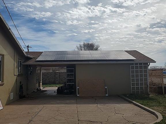 Shed/Solar panels
