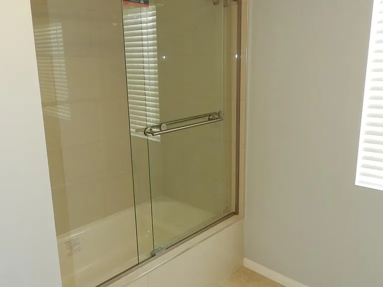 Primary bath- Tub with shower