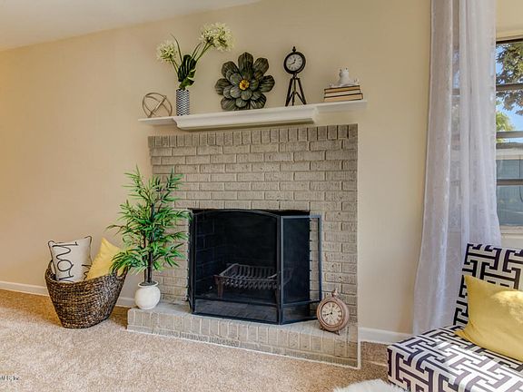 Fireplace in Family Room