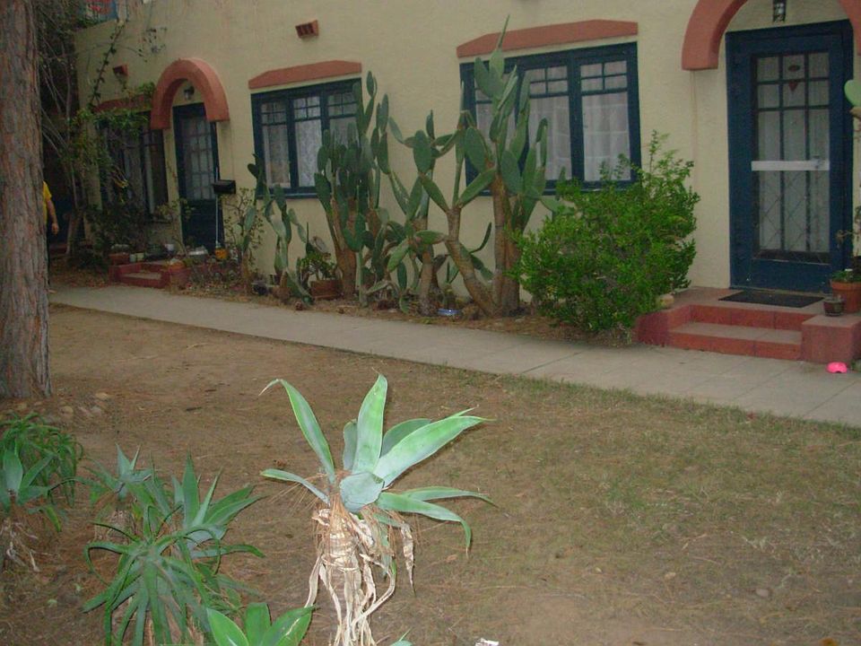front outside