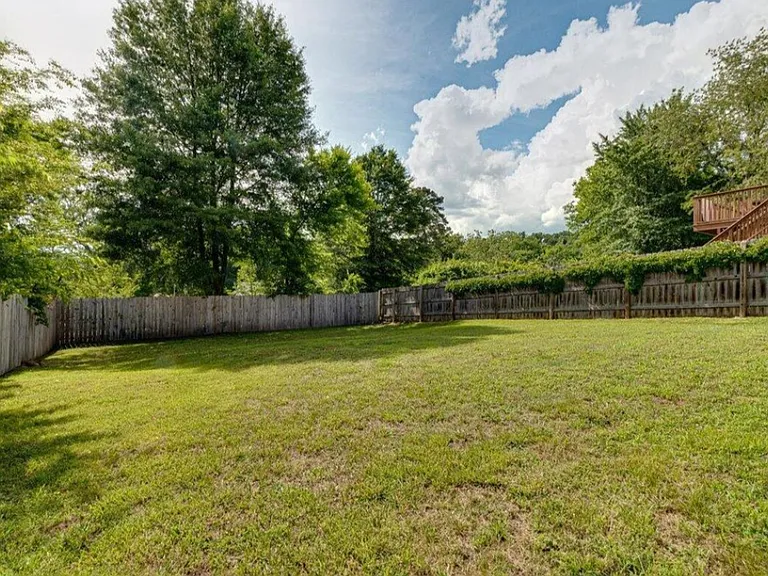Fenced Back Yard