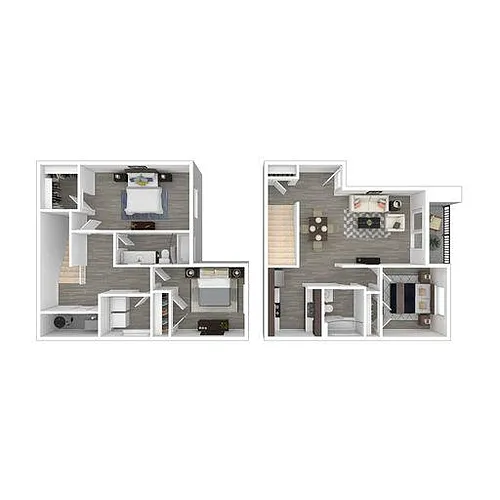 Floor plan 3X2-1211-T