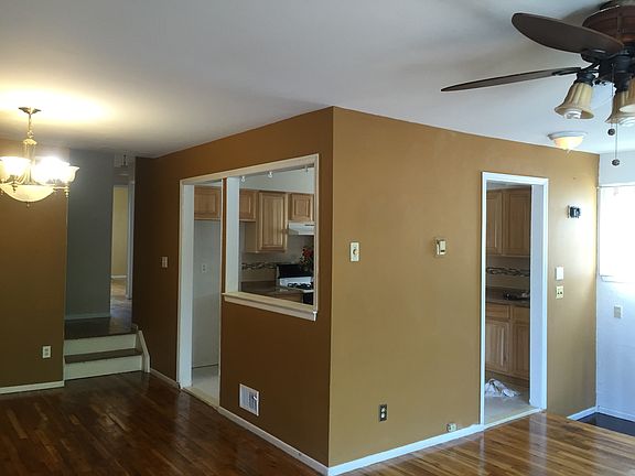 Two entrances to kitchen