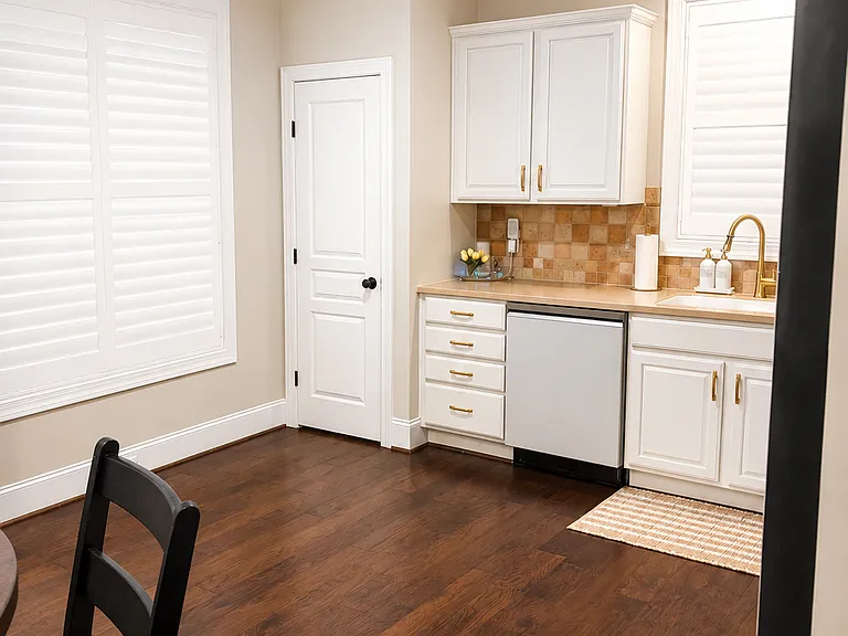 Kitchen with pantry