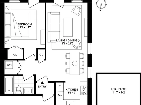 864 Madison St #2B, Brooklyn, NY 11221