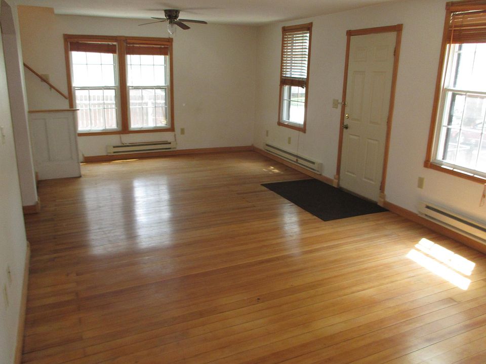 Living room & front entry