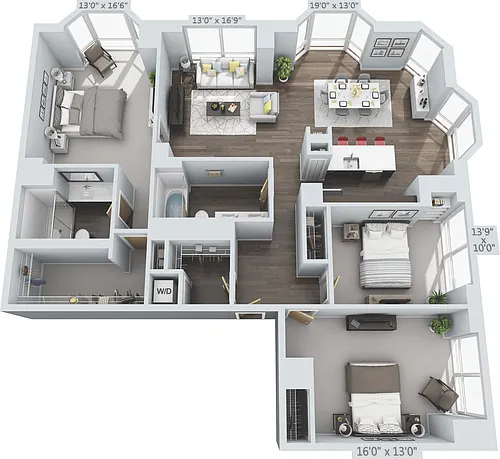 Floor plan York