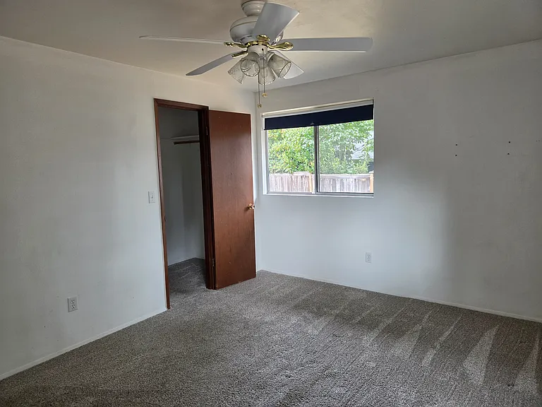 Bedroom #1 with walk-in closet
