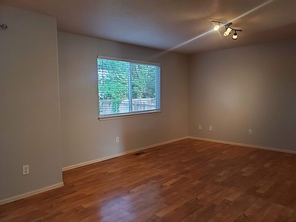 First floor offers easy-to-clean, wide-plank laminate flooring and plenty of natural light.