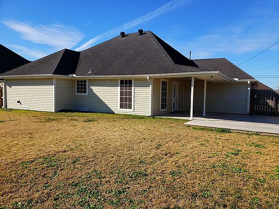 Back view of the house