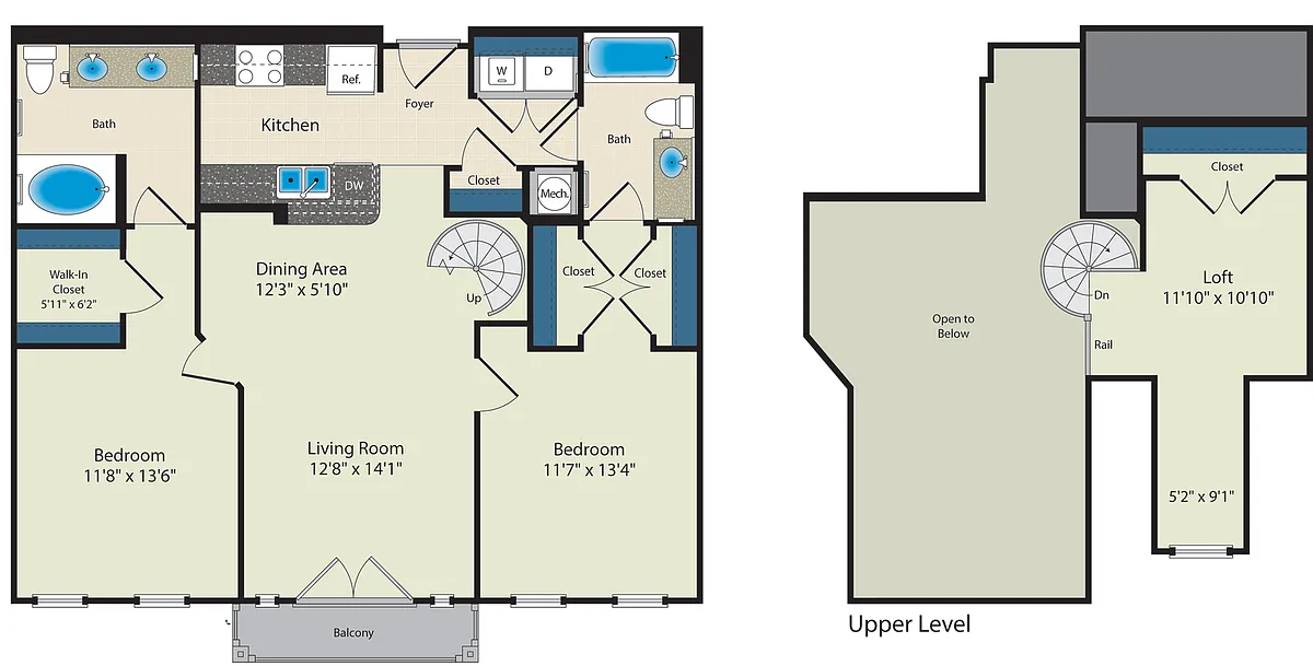 Floor plan The Monroe