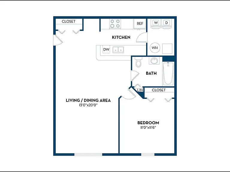 Cambridge | 1BD, 1BA | 752SF Cambridge | 1BD, 1BA | 752SF