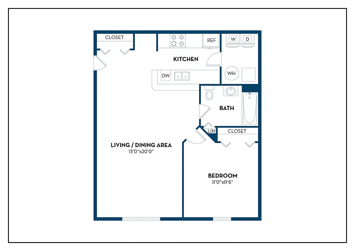 Floor plan Cambridge