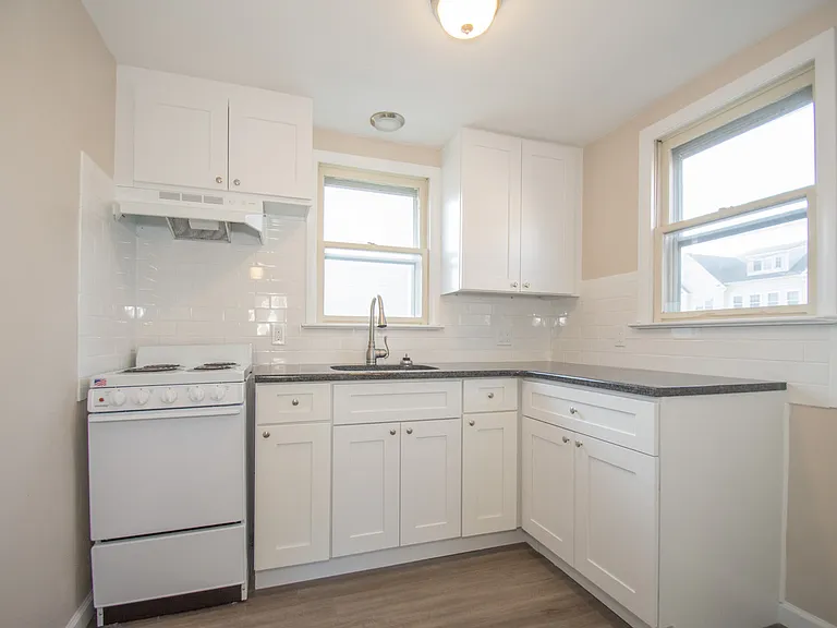 Upstairs kitchen.
