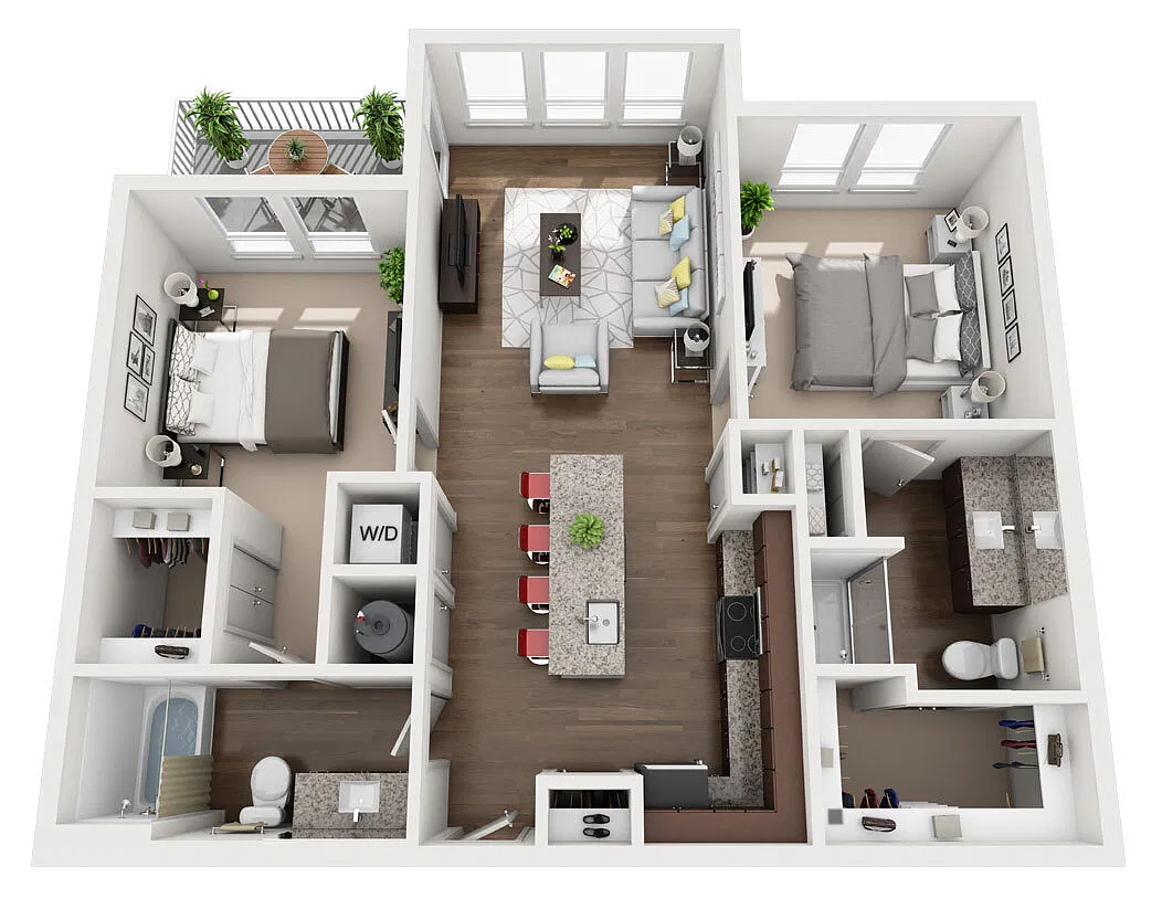 Floor plan B1