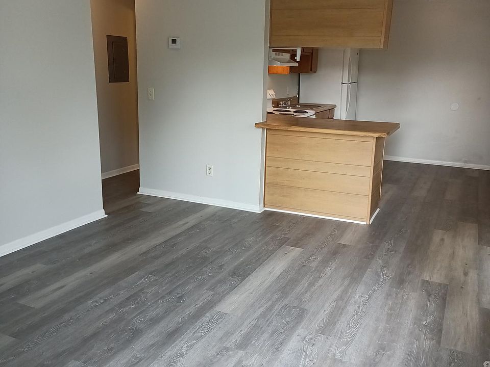 Living room and kitchen with an open concept