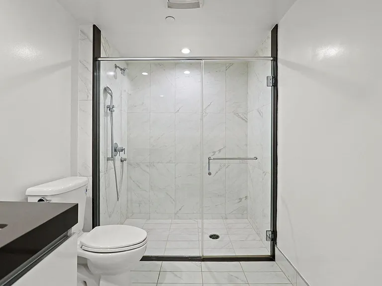 Walk-In Shower with Glass Door