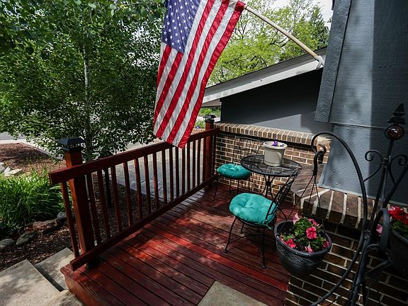 Inviting Front Porch.