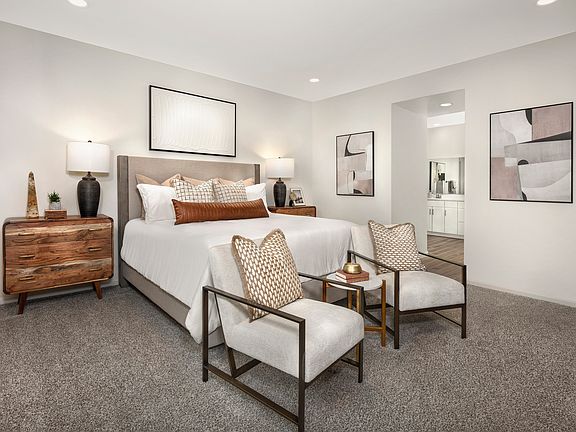 Retreat to your private primary suite.