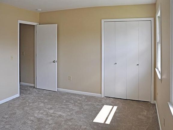 Master Bedroom with two double closets