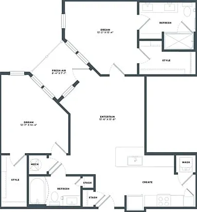 B2 Floor Plan B2 Floor Plan