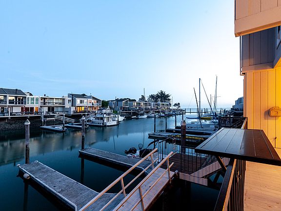 Dusk view from the deck