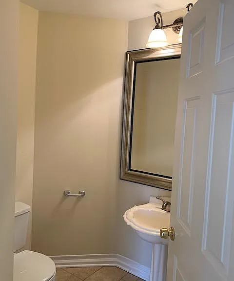 Half bath downstairs
