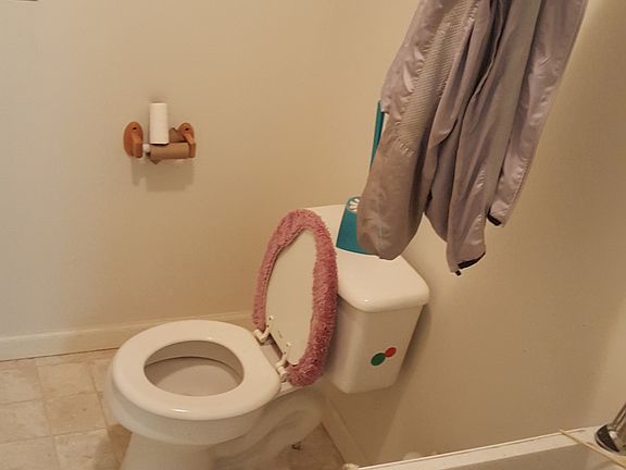 Half Bath with laundry tub