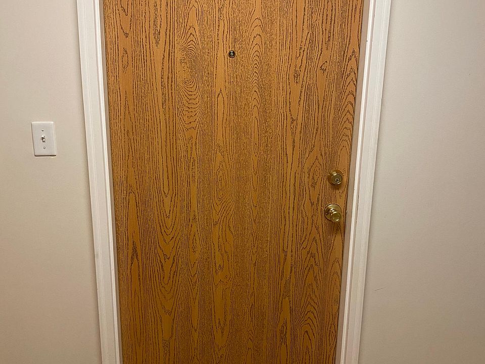 Door going into apartment.