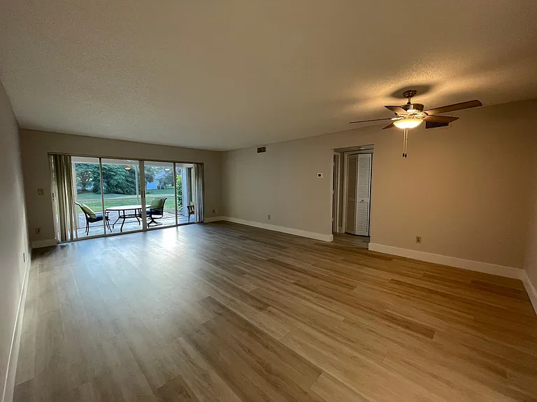 Large open dinning room/living room area