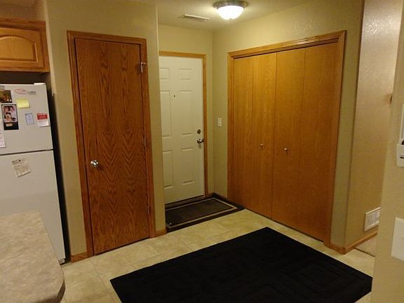 entry closet and kitchen pantry