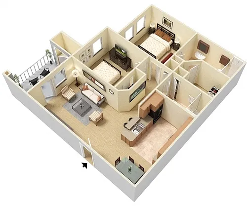 Floor plan B2