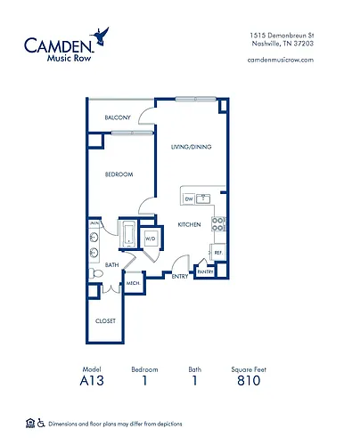 Floor plan A13