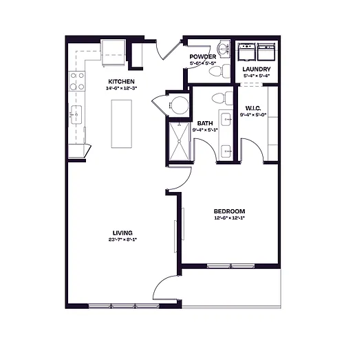 Floor plan A5W