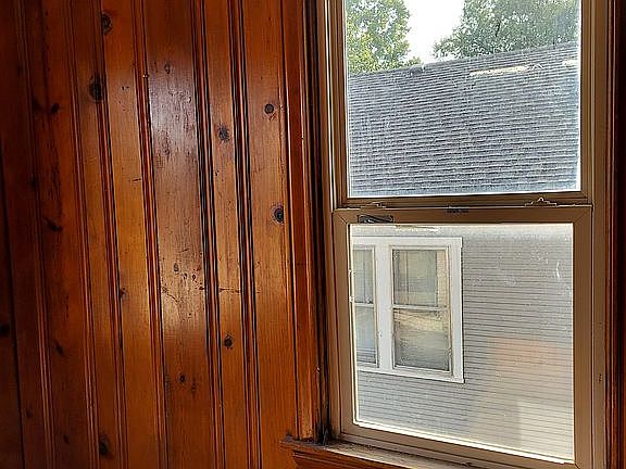 beautiful wood paneling upst