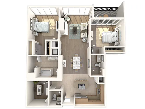 Floor plan Bel Air