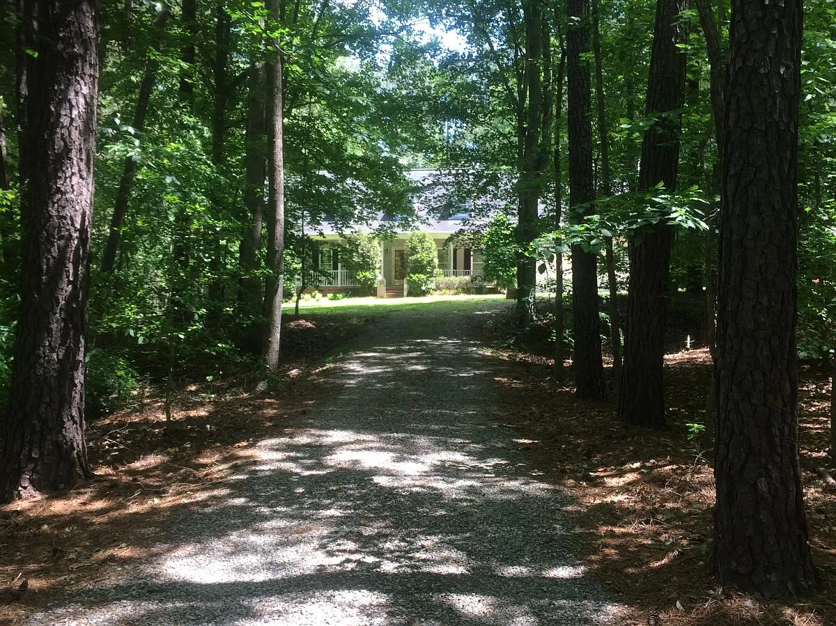 property entrance road - 12100 Peed Rd