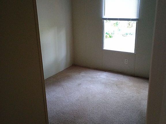 One of three bedrooms