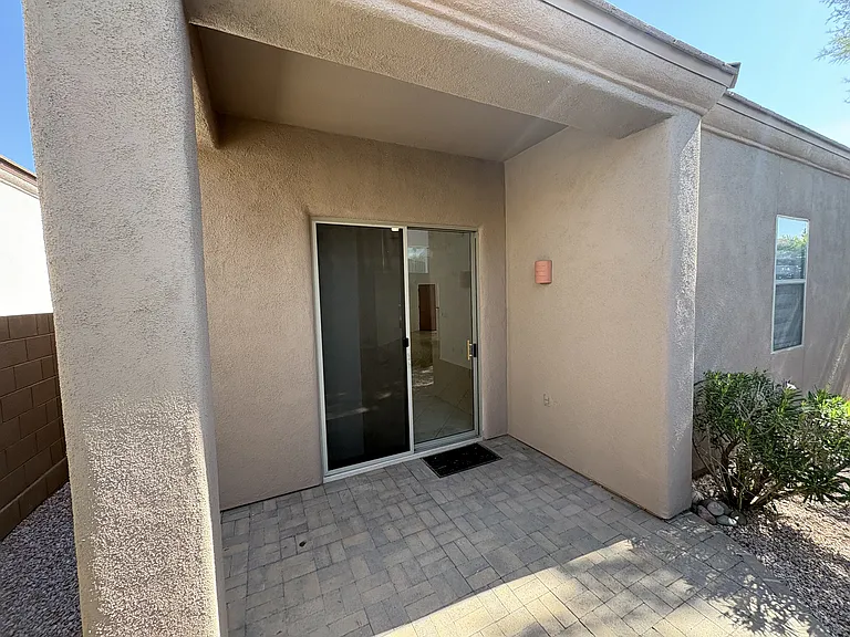 Covered patio