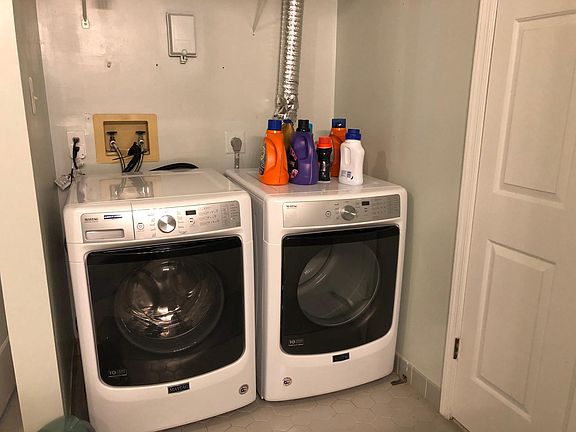 Washer & Dryer in the unit