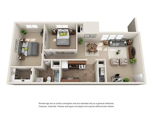 Floor plan The Willow
