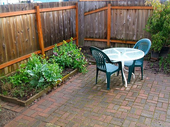 Section of Garden Area