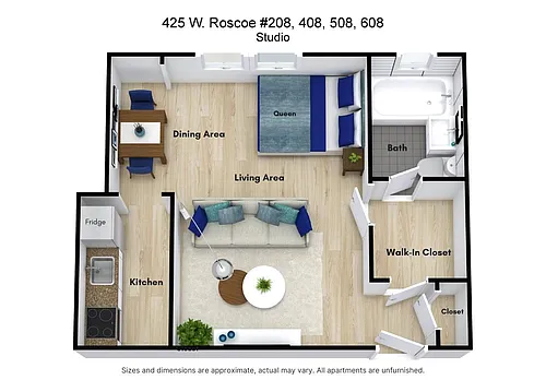 Floor plan Studio