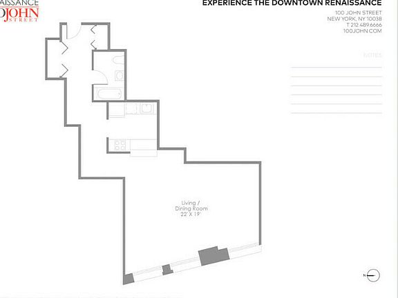 2nd image of 100 John St APT 1511