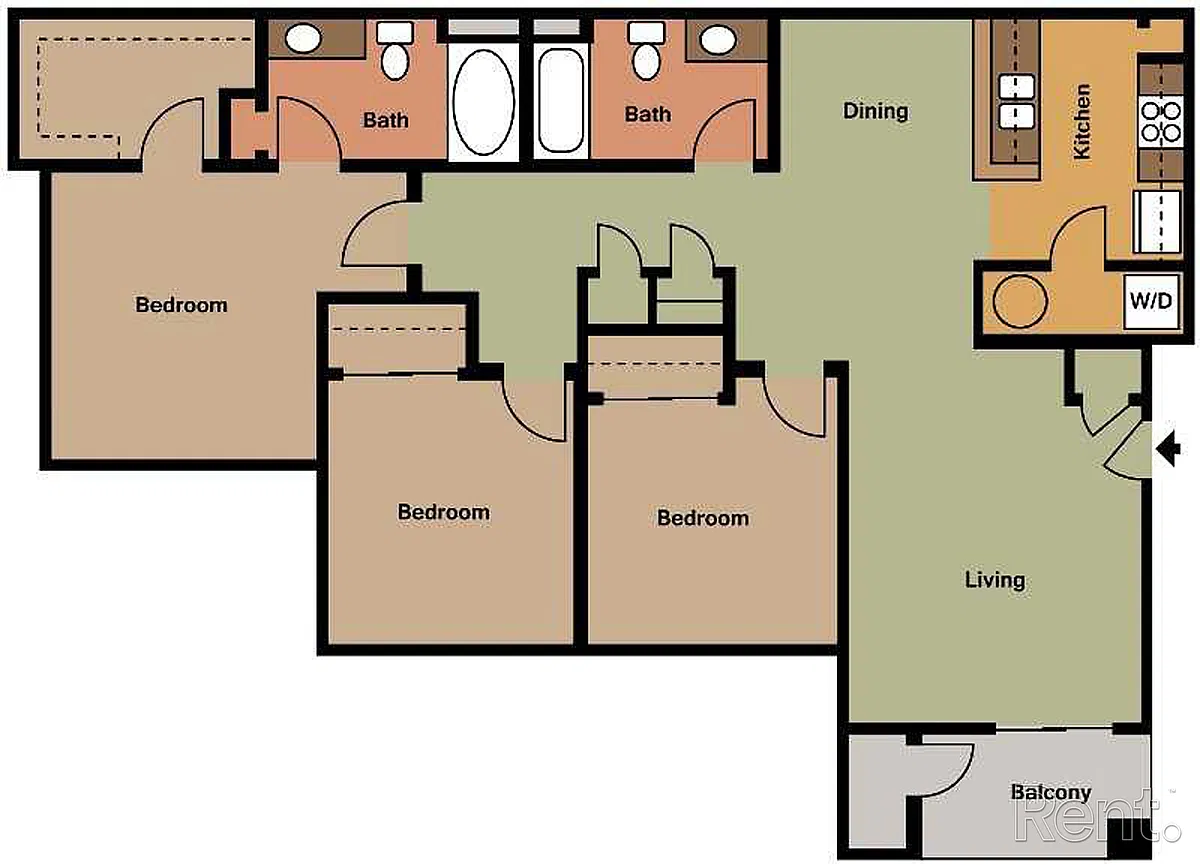 Floor plan Sante Fe