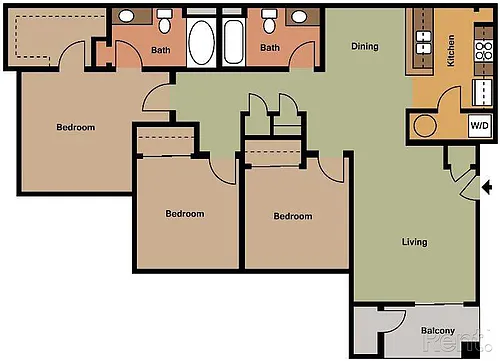 Floor plan Sante Fe
