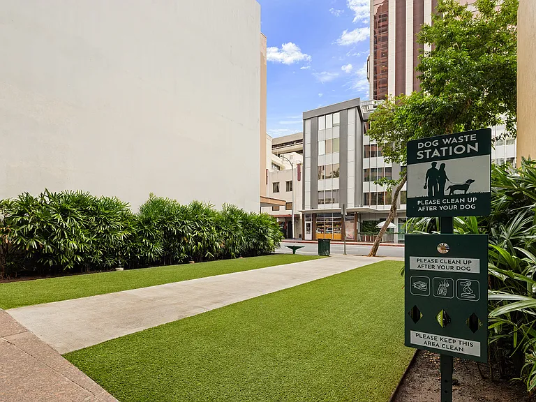 Dedicated pet area