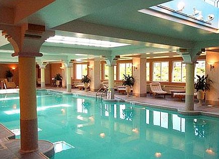 The indoors pool
